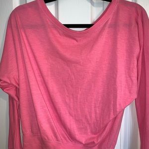 Pink longsleeve shirt